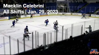 Macklin Celebrini (CHI17) | All Shifts | Chicago Steel vs. USNTDP U17 (USHL) | 01 29 2023