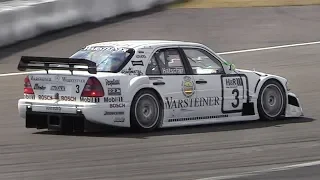 Mercedes C-Class W202 DTM & ITC in action - EPIC 12,000 rpm V6 Intake sound!