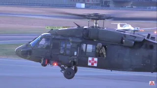 US Army  Black Hawk landing at graz airport II 87-24614