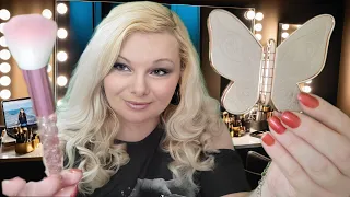 THE LADY IN THE MAKEUP STORE GENTLY DOES YOUR Spring Makeup ASMR Roleplay Personal Attention 🦋