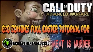 Advanced Warfare Exo Zombies Infection - Meat Is Murder Achievement Full Easter Egg Guide