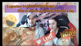 Legendary SAMARKAND Breads | How to bake 12,000 loaves of bread a day! Pall Family Reaction!!