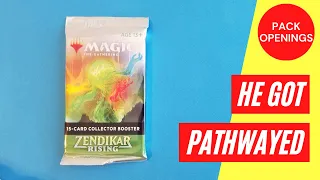 He Got Pathwayed - Zendikar Rising Collector Booster Pack Opening 46 #MTG #Shorts