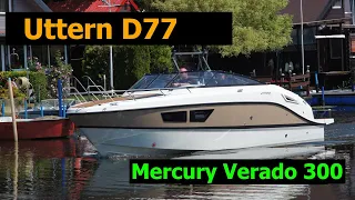 Uttern D77 / Mercury Verado 300 - test łodzi motorowej