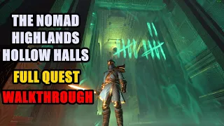 The Nomad Highlands Hollow Halls Quest Enshrouded