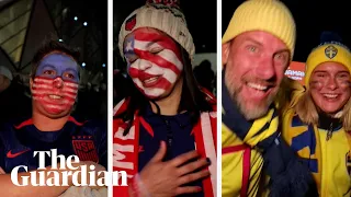 USA fans reflect on 'devastating and stressful' loss as Sweden fans revel in victory