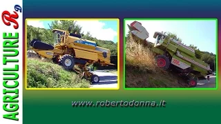 New Holland AL59 - vs - Claas 198H dominator - EXTREME!