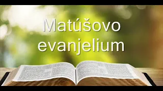 1. (Slovensky) zvuková Biblia. Matúšovo evanjelium