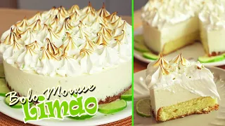 DERRETE NA BOCA!! LEVE E REFRESCANTE | SOBREMESA BOLO MOUSSE DE LIMÃO | NATAL ESPECIAL- Dika da Naka