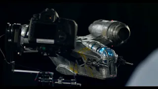 How ILM Made The Mandalorian's Razor Crest Motion-Controlled Miniature!