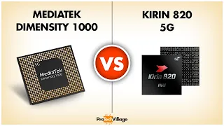 Hisilicon Kirin 820 vs Mediatek Dimensity 1000 🔥 | Which is better? | Dimensity 1000 vs Kirin 820🔥🔥