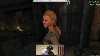 Skyrim VR Speedrun WR 39:38 RTA (2/12/19)