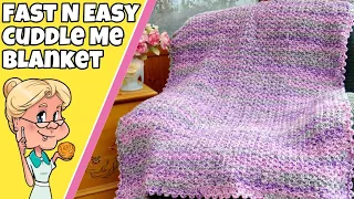 Easy Cuddle Me Blanket - Crochet Tutorial - Premier Yarns