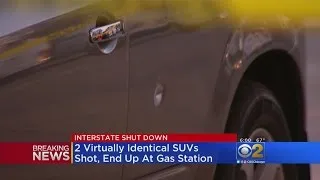 2 SUVs Shot On I-57