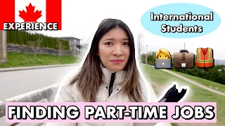 How to Get Part-Time Jobs in Canada for International Students 🇨🇦