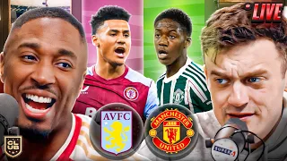 ASTON VILLA vs MAN UNITED | THE CLUB LIVE