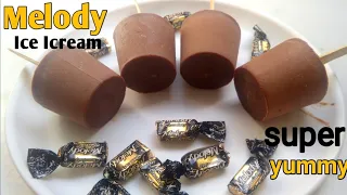 Melody Ice Cream | How to make  Ice-Cream |  टॉफी से बनाये सुपर टेस्टी आइस क्रीम वो भी घर पर # short