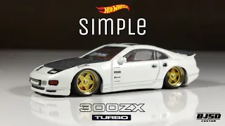 Simple Custom Nissan 300ZX Fitment Hot wheels Custom