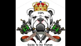 Coil tattoo machine frames guide by Camber Custom