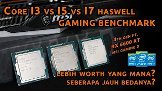 Intel Core i3 vs i5 vs i7 Gen 4 for Gaming at 2023 - perbandingan performa CPU Haswell