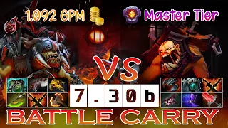 🔥🔥BATTLE CARRY 🔥🔥Alchemist [1K GPM ] VS Lifestealer [Master Tier] [PROPLAYER] - Patch 7.30b