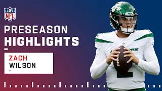 Zach Wilson Full Preseason Highlights | Preseason 2021 NFL Game Hiighlights