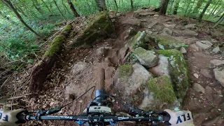 #USDH POV - Snowshoe West Virginia Downhill Southeast 3rd Place Run with Matt Driscoll