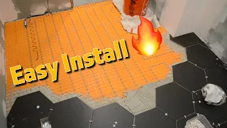 How to Install a Heated Floor | Bathroom Remodel Part 6