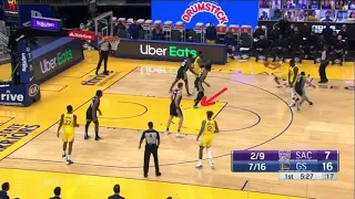 Explain One Play: Stephen Curry In Two Automatic Split Cuts