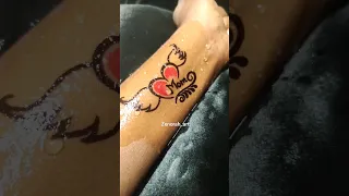 diy temporary tattoo making at home #viral