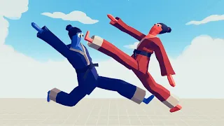 TAEKWONDO vs TAEKWONDO | TABS - Totally Accurate Battle Simulator