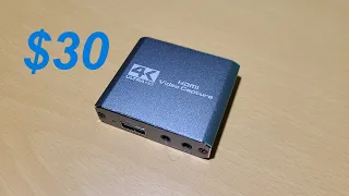 $30 Capture Card from Amazon! Best budget Capture Card? - Cheapest capture card
