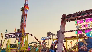 Atracciones de feria Sevilla 2024 -Calle del Infierno