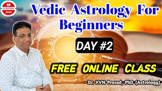 Astrology class free class - Part 2 | Vedic astrology for beginners | learn astrology online