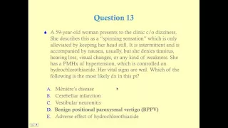 Neurology Review Questions (Part 3) - CRASH! Medical Review Series