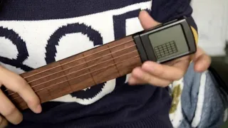 Digital Portable Pocket Guitar, Chord Trainer WITH SCREEN