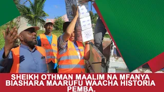 SHEIKH OTHMAN MAALIM NA MFANYA BIASHARA MAARUFU WAACHA HISTORIA PEMBA.