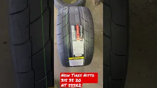 Tires for the Hellcat. Nitto NT 555R2, 315 35 20. #hellcat #nittotires #dodge