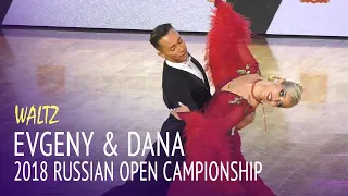 Evgeny Moshenin & Dana Spitsyna RUS = Waltz = ROC 2018 GrandSlam Standard