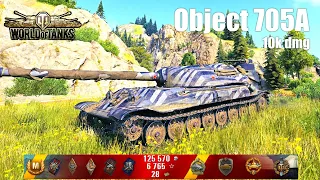 Object 705A, 10K Damage, 8 Kills [Radley's), Serene Coast - World of Tanks