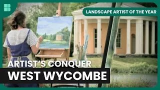 Artists Tackle West Wycombe Park View - Landscape Artist of the Year - S06 EP2 - Art Documentary