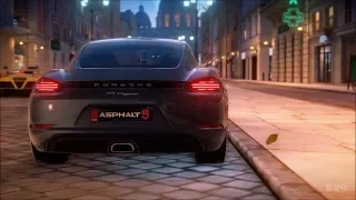 Asphalt 9: Legends - Porsche 718 Cayman - Test Drive Gameplay (PC HD) [1080p60FPS]