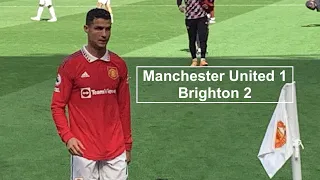 Manchester United vs. Brighton & Hove Albion | United LOSE Premier League opener | Ronaldo BOOED!