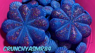 Blue Gym Chalk Crush | Subscriber Appreciation WK6 | Oddly Satisfying | ASMR