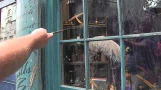 Interactive Wands in action at Universal Orlando's Diagon Alley and Hogsmeade