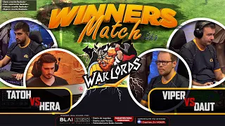 DUELOS DE MAXIMO NIVEL RONDA DE GANADORES WARLORDS