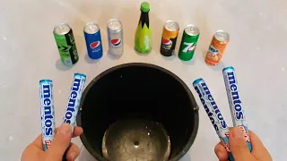 Experiment: Pepsi, Drive, Mirinda, dctibo, Vs Mentos!