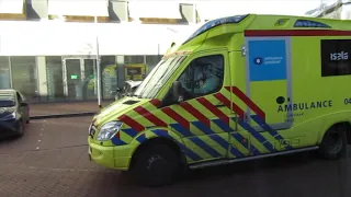 MICU ijselland 04 301 met spoed naar MST en Ambulance 05 116 showtje