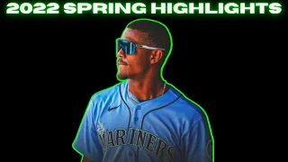 Julio Rodriguez 2022 Spring Training Highlights