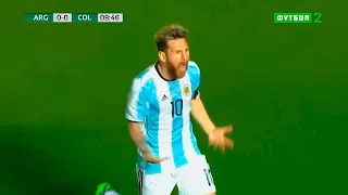 Lionel Messi vs Colombia (WCQ) (Home) 2016-17 English Commentary HD 720p